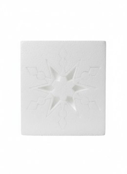 Ozdoba styropianowa Śnieżynka 150 mm Unisan Unisan