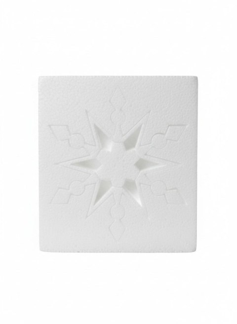 Ozdoba styropianowa Śnieżynka 150 mm Unisan Unisan