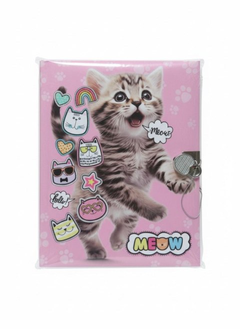 Pamiętnik Meow [mm:] 140x180 Happy Color (YR DBL 36M25) Happy Color