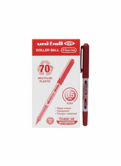 Pióro kulkowe czerwone wkład czerwone Uni (UB-150-10E) Uni