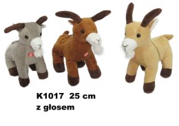 Pluszak kozica z głosem 3 kolory [mm:] 250 Sun-Day (135834) Sun-Day