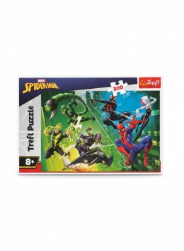 Puzzle Spiderman W pajęczej sieci 300 el. Trefl (23036) Trefl
