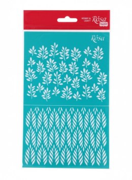 Szablon Liście Rosa (1140) Rosa