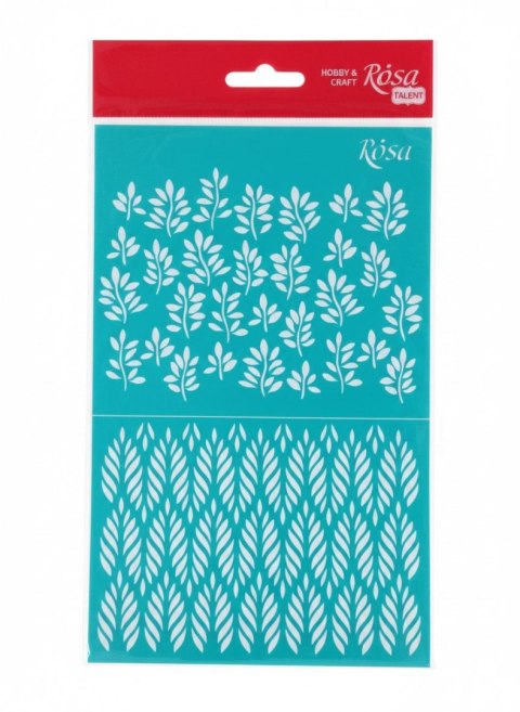 Szablon Liście Rosa (1140) Rosa