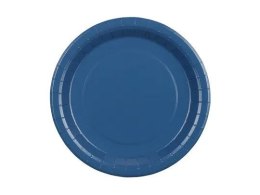 Talerz jednorazowy granatowe papier śr. 230mm 6 szt Partydeco (TPP102-074) Partydeco