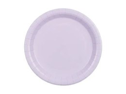 Talerz jednorazowy lawenda papier śr. 230mm 6 szt Partydeco (TPP102-002) Partydeco