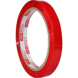 Taśma pakowa 12x66 [mm x m] czerwona Iter A&G Iter A&G