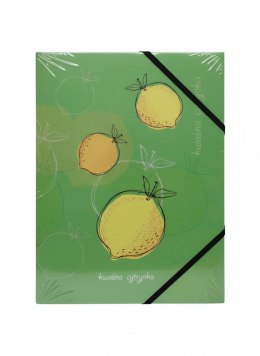 Teczka kartonowa na gumkę CYTRYNKA A4 mix Tetis (BT601-A1(96)) Tetis