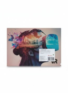 Teczka plastikowa na guzik VR A5 mix Panta Plast (0410-0069-57) Panta Plast