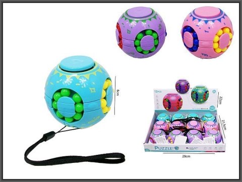 Układanka Łamigłówka kula obrotowa 6 cm Hipo (H13818) Hipo