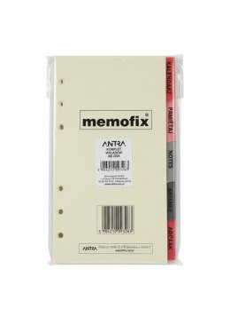 Wkład do organizera MEMOFIX B6 2026 Antra (komplet) Antra