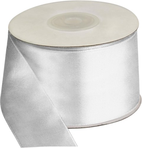 Wstążka Craft-Fun Series satynowa 50x25 [mm x m] biały Titanum (50MM/25M 008) Titanum