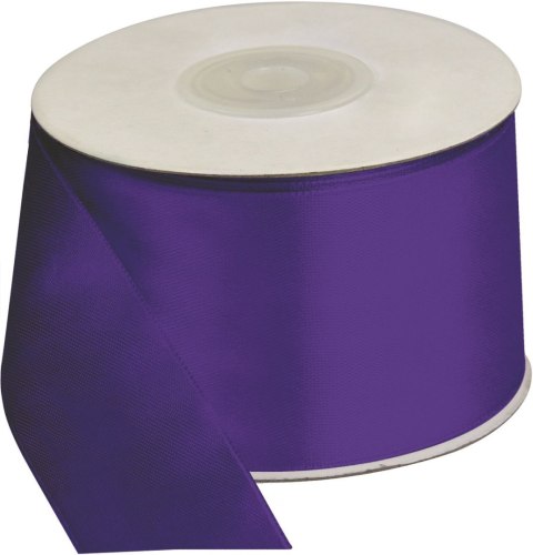 Wstążka Craft-Fun Series satynowa 50x25 [mm x m] purpurowy Titanum (062) Titanum