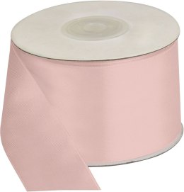 Wstążka Craft-Fun Series satynowa 50x25 [mm x m] różowy jasny Titanum (TS50-081J) Titanum