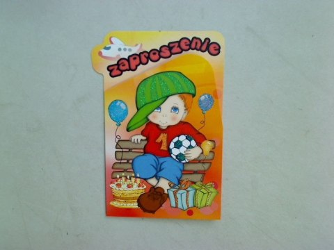 Zaproszenie dla dzieci Agamis (C6) Agamis