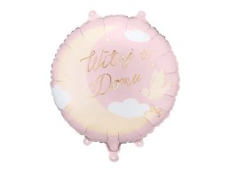 Balon foliowy Witaj w domu 18cal Partydeco (FB349-081J) Partydeco