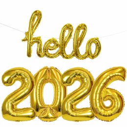 Balon foliowy hello 2026 - zestaw Arpex (BLF7481) Arpex