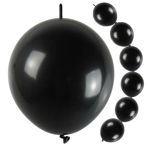 Balon gumowy z łącznikiem (10 szt.) czarna Arpex (KB7634) Arpex