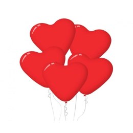 Balon kształty serca Balon serce czerwone czerwony 100 szt Godan (DH-P110) Godan