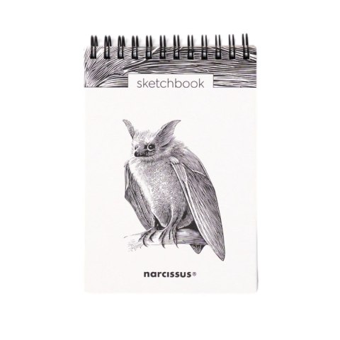Blok artystyczny szkicownik nietoperz A6 60k Narcissus Narcissus