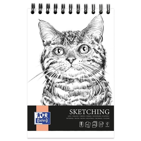 Blok artystyczny szkicowy A6 90g 80k Oxford (400200049) Oxford