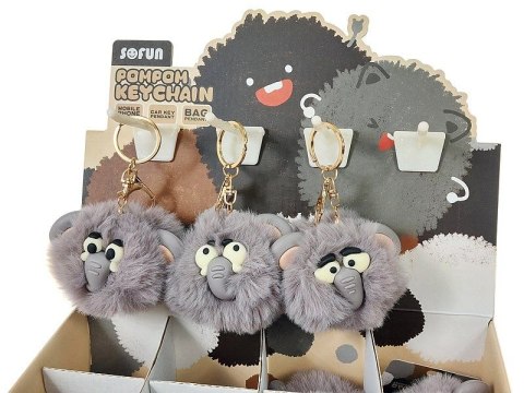 Brelok pluszowy słoń Adar (626065) Adar