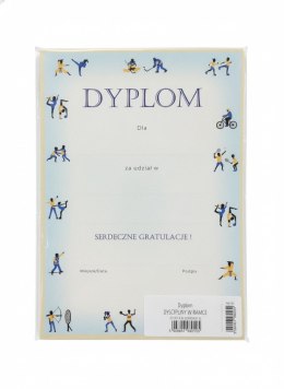 Dyplom Dyscypliny w ramce A4 Henry (5908451980115) Henry