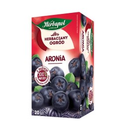 Herbata Herbaciany Ogród owocowo-ziołowa aronia 20 saszetek Herbapol Herbapol