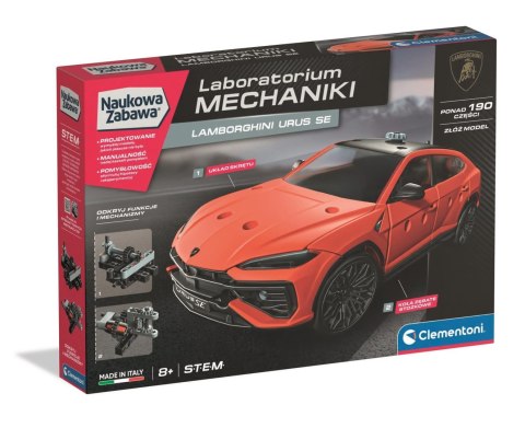 Klocki konstrukcyjne Laboratorium Mechaniki Lamborgini Urus Clementoni (50246) Clementoni