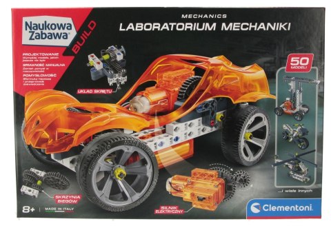 Klocki konstrukcyjne Laboratorium Mechaniki Samochód Clementoni (50872) Clementoni