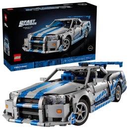 Klocki konstrukcyjne Technic Samochód Nissan Skyline GT-R (R34) z filmu Za szybcy, za wściekli Lego (42210) Lego