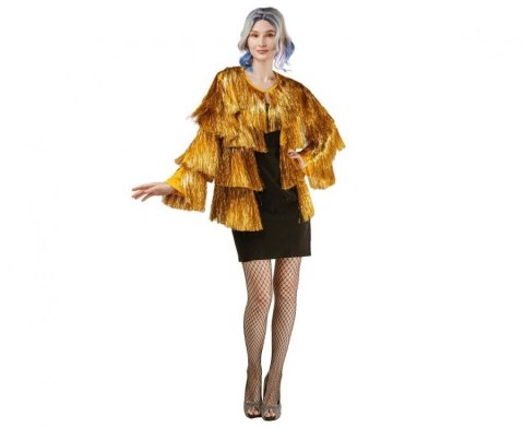 Kostium Marynarka dla dorosłych Tinsel, złota , rozm. uniw. Godan (SL-TINZ) Godan