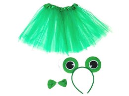 Kostium żabki, opaska z uszami, muszka i spódniczka Adar (601574) Adar