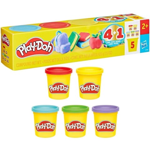 Masa plastyczna dla dzieci Powrót do szkoły 5-PAK mix Playdoh (G18605L0) Playdoh