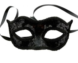 Maska cekinowa czarna Godan (YH-MCCZ) Godan