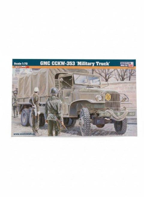 Model do sklejania GMC CCKW 353 Military Truck Mastercraft (E-98) Mastercraft