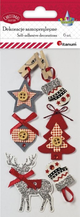 Naklejki świąteczne Craft-Fun Series Boże Narodzenie Titanum (19XQ18-46) Titanum