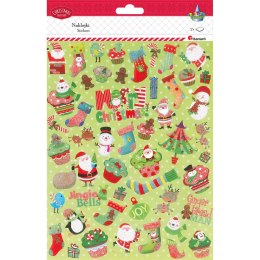 Naklejki świąteczne Craft-Fun Series papierowe 2 plansze Titanum (19ZJ-002A) Titanum