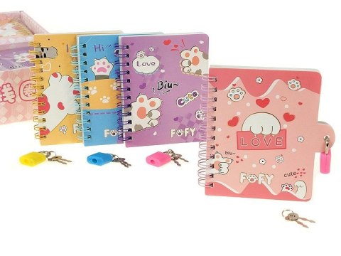 Notes (notatnik) z kłódką linia [mm:] 110x90 Adar (628625) Adar