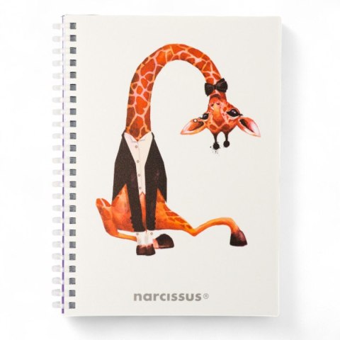 Notes (notatnik) zyrafa A5 80k. krata Narcissus Narcissus