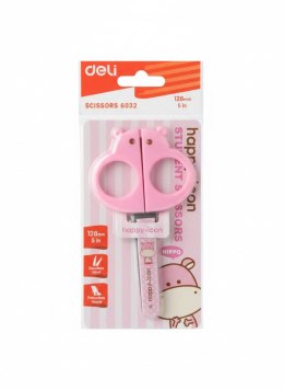 Nożyczki HOPOPOTAM SOFT TOUCH 17,5cm 17,5cm Deli (E6032) Deli