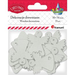Ozdoba drewniana Craft-Fun Series aniołki 44201019 Titanum (MTCR-WDC803) Titanum