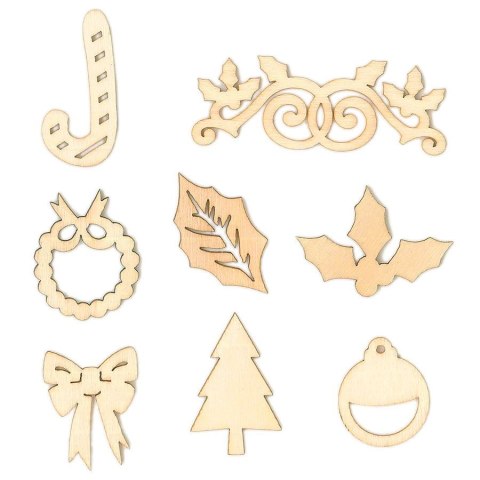 Ozdoba drewniana Craft-Fun Series xmass Titanum (AQE19118-13) Titanum