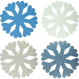 Ozdoba piankowa Craft-Fun Series płatki śniegu 8 szt Titanum (5694) Titanum