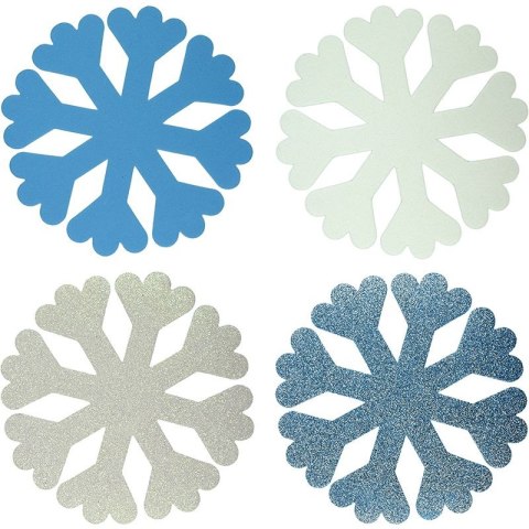 Ozdoba piankowa Craft-Fun Series płatki śniegu 8 szt Titanum (5694) Titanum