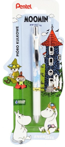 PIÓRO KULKOW Eenergel bl 77 OBUDOWA CZARNA WKŁ.OLIWKOWO-CZARNY Pentel