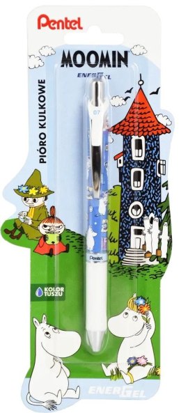 PIÓRO KULKOW Eenergel bl 77 OBUDOWA CZARNA WKŁ.OLIWKOWO-CZARNY Pentel