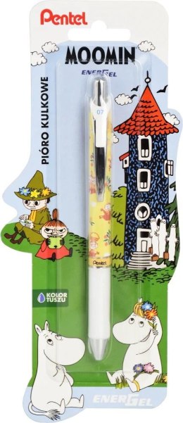 PIÓRO KULKOW Eenergel bl 77 OBUDOWA CZARNA WKŁ.OLIWKOWO-CZARNY Pentel