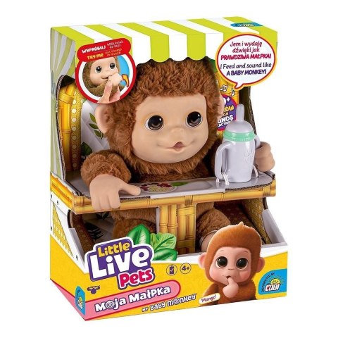 Pluszak interaktywny Little Live Pets Moja małpka Mango Cobi (26613) Cobi