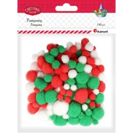 Pompony Craft-Fun Series mix 140 szt Titanum (338615) Titanum